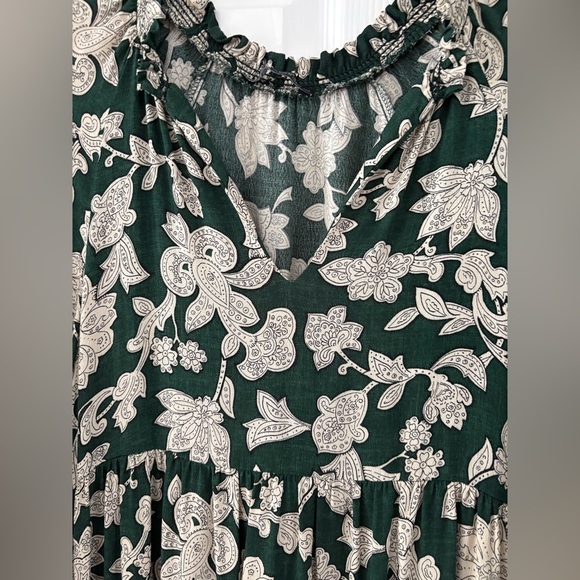 Zara Flowy Maxi Floral Paisley Dress - Picture 3 of 5